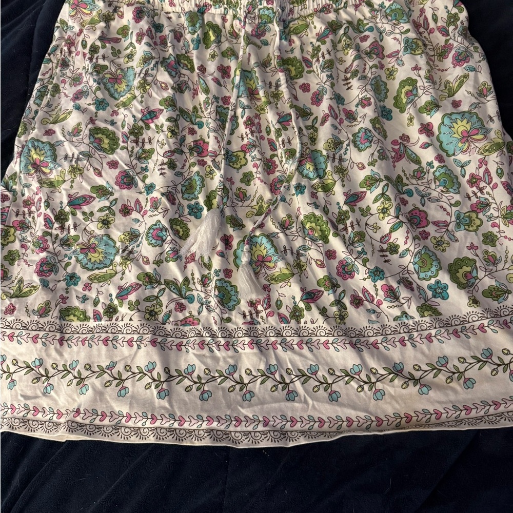 J. Jill Floral Mini Skirt - Multicolor